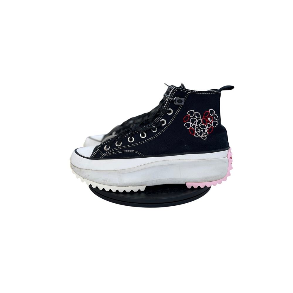 Womens Converse Run Star Hike High 'Valentine's With Love' Sneakers Size 11
